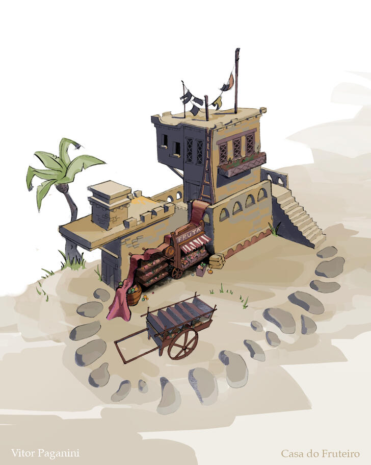 cel shaded environment